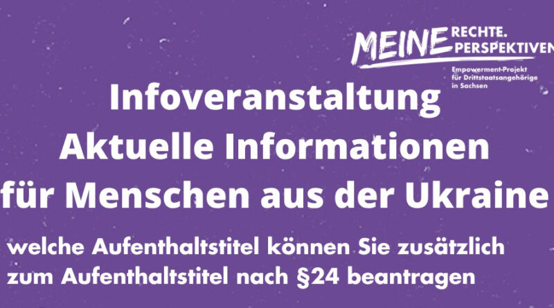 Meine Rechte. Meine Perspektiven.
