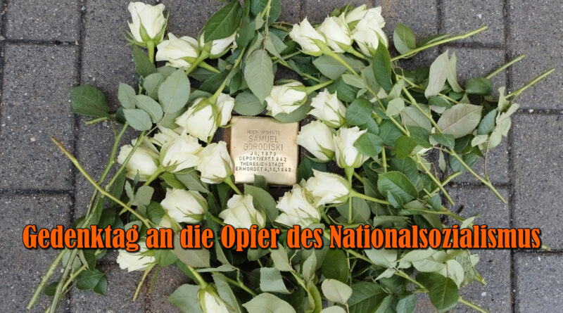 Gedenktag an die Opfer des Nationalsozialismus am 27.01.2026
