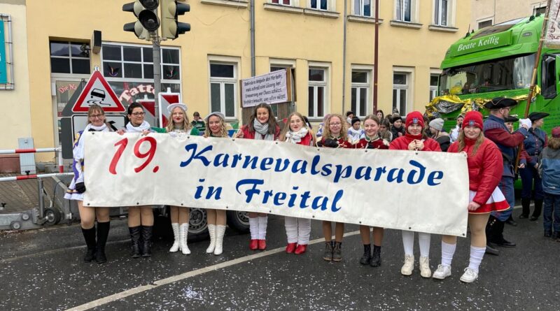 19. Karnevalsparade in Freital am 8. Februar 2026