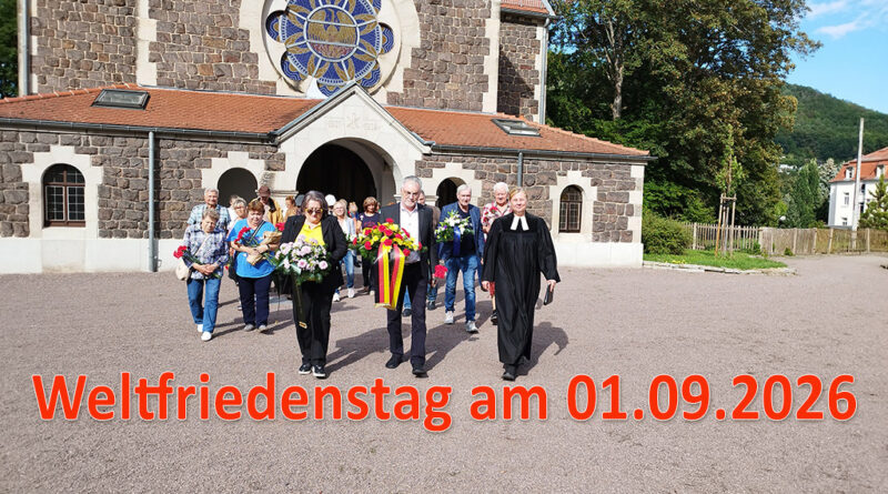 Gemeinsam für den Frieden: Freital beging den Weltfriedenstag